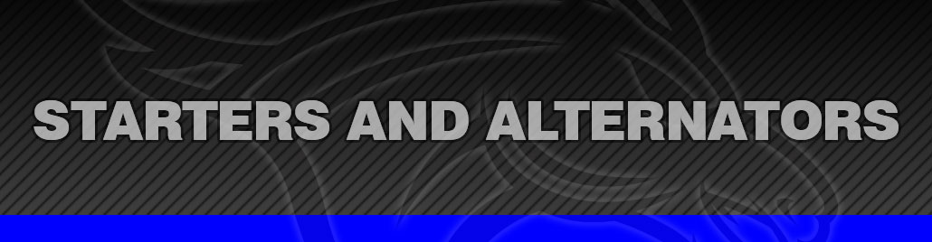 Starters Alternators
