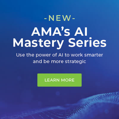New! AMA Al Mastery Series