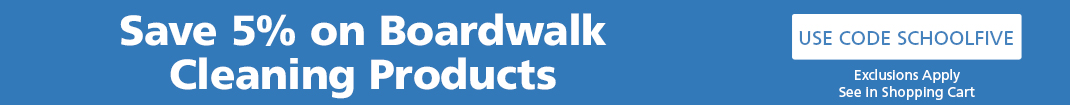 Save 5% on Boardwalk Cleaning Products