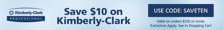 Get $10 off Kimberly-Clark brand products
