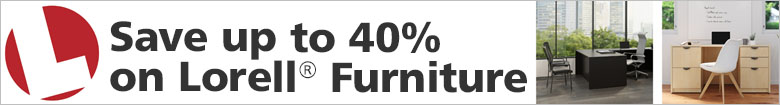 Save up to 40% on Lorell Furniture