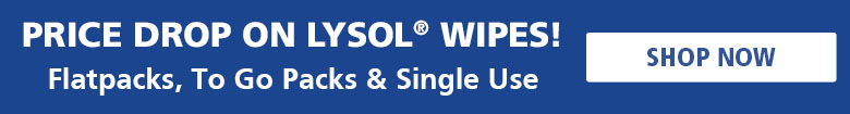 Price Drop on Lysol Wipes